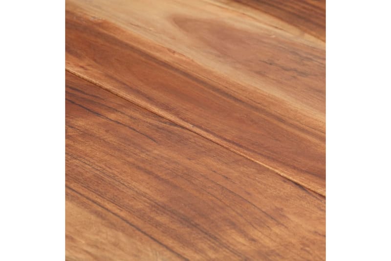 spisebord 180x90x75 cm massivt træ med sheeshamfinish - Brun - Møbler - Borde - Spisebord og køkkenbord
