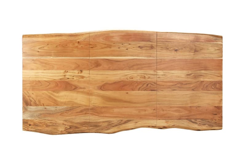 Spisebord 180x90x76 cm Massivt Akacietræ - Brun - Møbler - Borde - Spisebord og køkkenbord