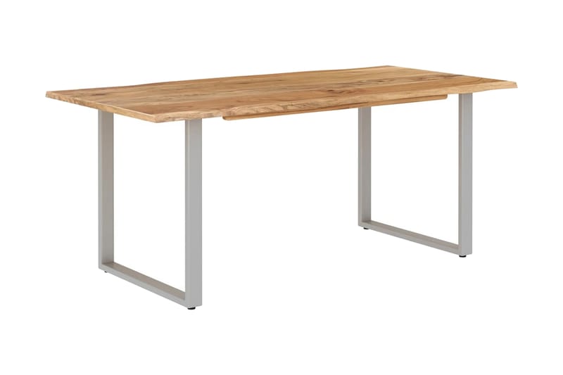 Spisebord 180x90x76 cm Massivt Akacietræ - Brun - Møbler - Borde - Spisebord og køkkenbord