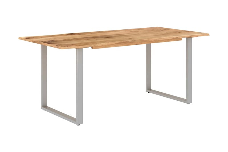 Spisebord 180x90x76 cm Massivt Akacietræ - Brun - Spisebord og køkkenbord