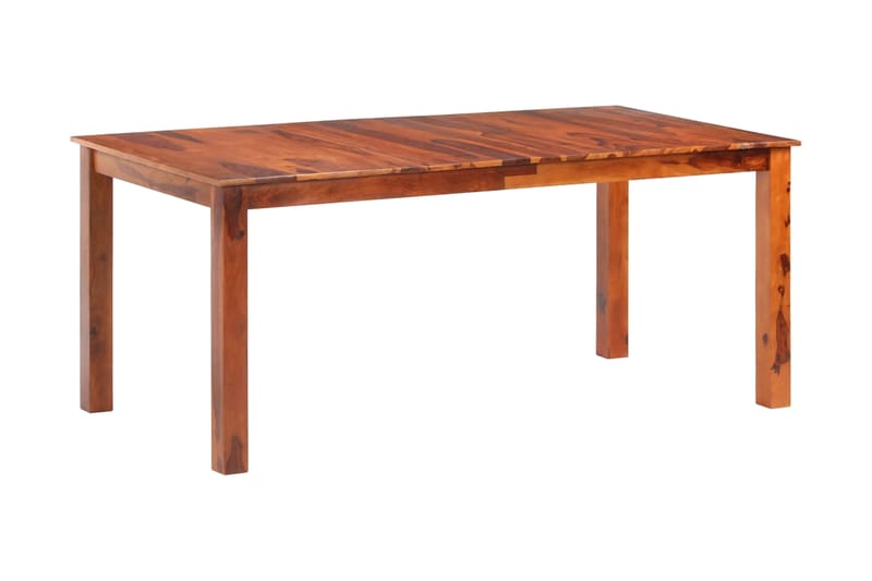 spisebord 180x90x76 cm massivt sheeshamtræ - Brun - Møbler - Borde - Spisebord og køkkenbord