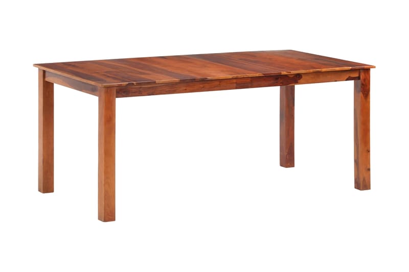 spisebord 180x90x76 cm massivt sheeshamtræ - Brun - Møbler - Borde - Spisebord og køkkenbord