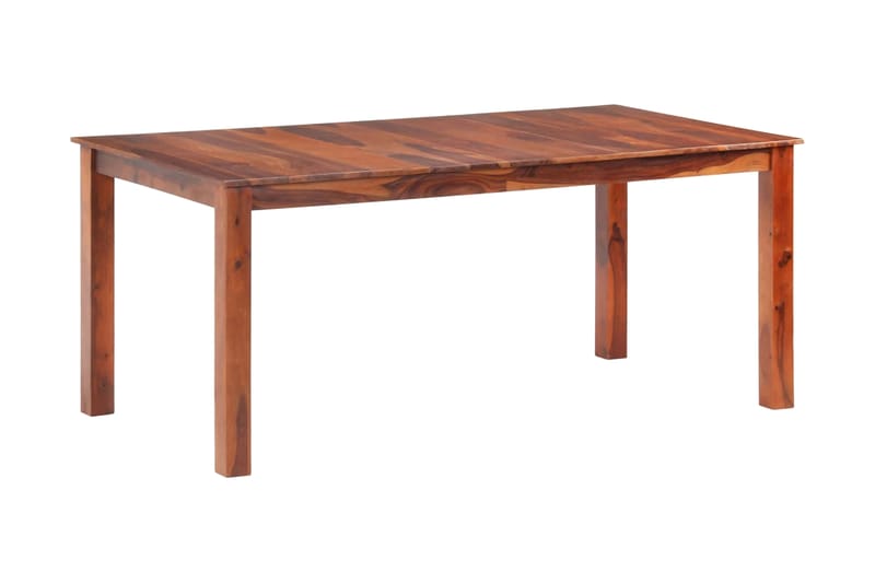 spisebord 180x90x76 cm massivt sheeshamtræ - Brun - Møbler - Borde - Spisebord og køkkenbord