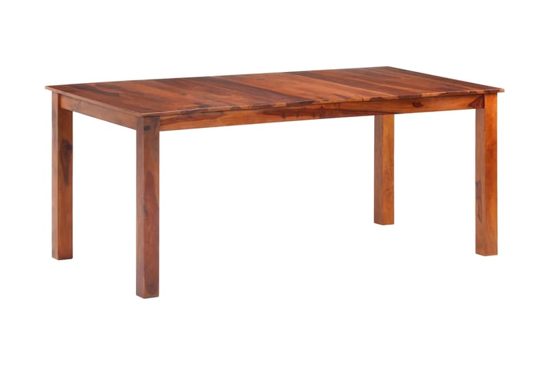 spisebord 180x90x76 cm massivt sheeshamtræ - Brun - Møbler - Borde - Spisebord og køkkenbord