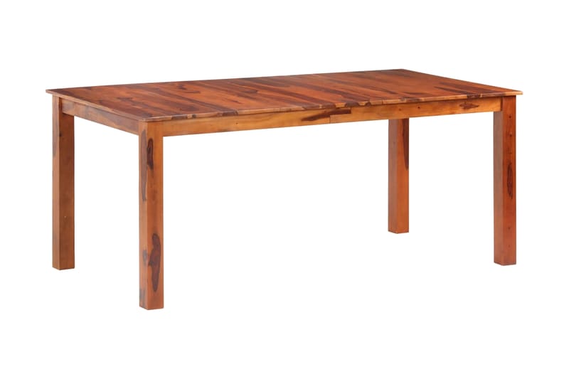 spisebord 180x90x76 cm massivt sheeshamtræ - Brun - Møbler - Borde - Spisebord og køkkenbord