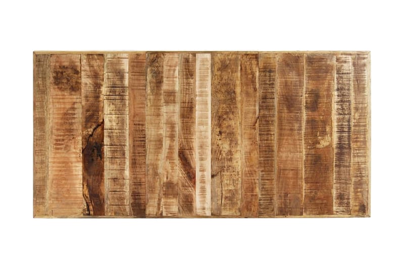 Spisebord 200 X 100 X 75 Cm Massivt Mangotræ - Brun - Møbler - Borde - Spisebord og køkkenbord