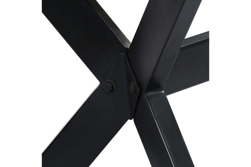 Spisebord 200 X 100 X 75 Cm Massivt Mangotræ - Brun - Møbler - Borde - Spisebord og køkkenbord