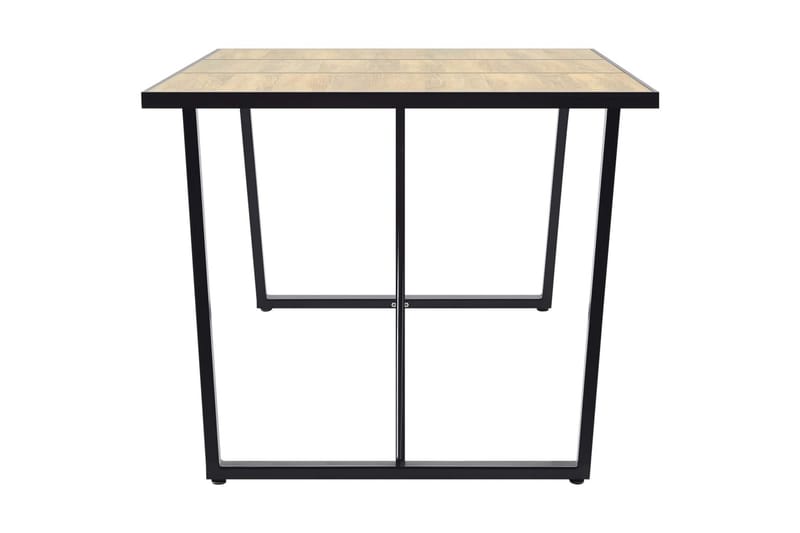 Spisebord 200 X 100 X 75 Cm Mdf Egetræsfarve - Brun - Møbler - Borde - Spisebord og køkkenbord