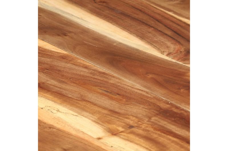 spisebord 200x100x75 cm massivt træ med sheeshamfinish - Brun - Møbler - Borde - Spisebord og køkkenbord