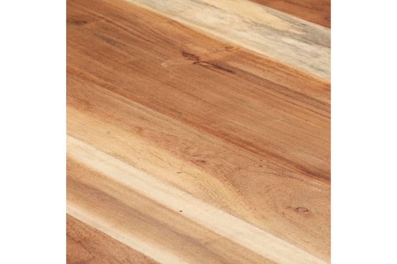 spisebord 200x100x75 cm massivt træ med sheeshamfinish - Brun - Møbler - Borde - Spisebord og køkkenbord