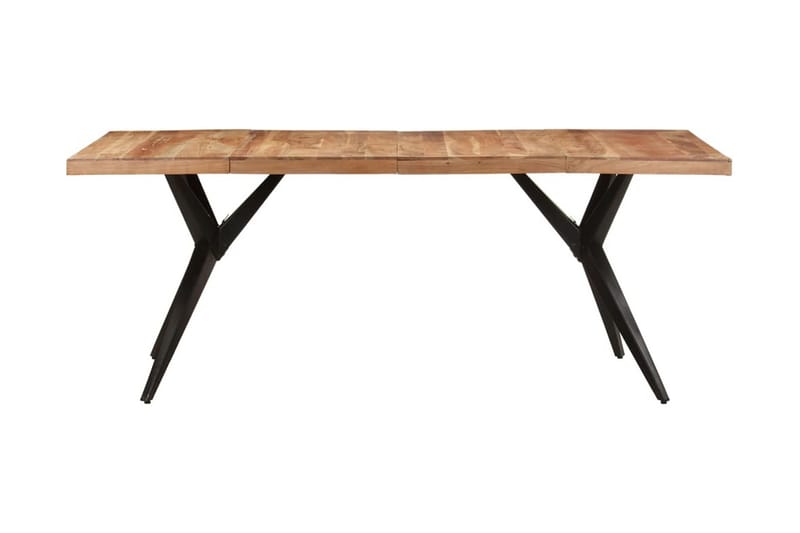 spisebord 200x90x76 cm massivt akacietræ - Møbler - Borde - Spisebord og køkkenbord
