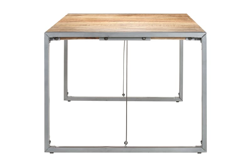 Spisebord 220X100X75 cm Massivt Ru Mangotræ - Brun - Møbler - Borde - Spisebord og køkkenbord