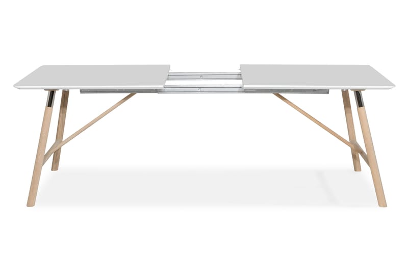 Spisebord Andrarum Waltham udtrækkeligt spisebord 180 cm Hvid - Møbler - Borde - Spisebord og køkkenbord