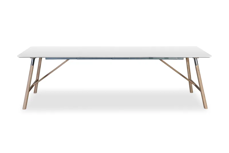 Spisebord Andrarum Waltham udtrækkeligt spisebord 180 cm Hvid, undefined