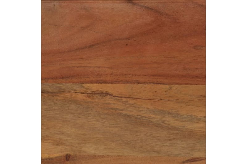 Spisebord I Massivt Akacietræ Og Stål 120 X 60 X 76 Cm - Brun - Møbler - Borde - Spisebord og køkkenbord