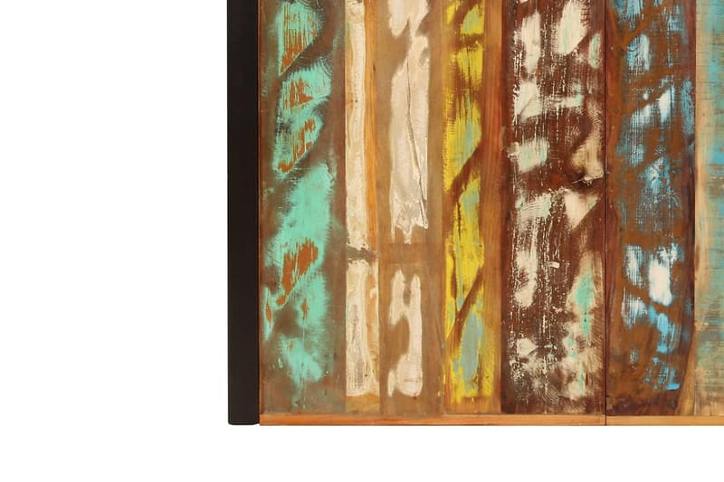 Spisebord I Massivt Genanvendt Træ 220 X 100 X 75 Cm - Flerfarvet - Møbler - Borde - Spisebord og køkkenbord
