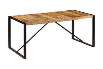 Spisebord I Massivt Ru Mangotræ 180 Cm - Brun - Møbler - Borde - Spisebord og køkkenbord