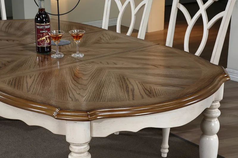 Spisebord LILY 1065x137 / 182xH76cm Udvideligt - Møbler - Borde - Spisebord og køkkenbord