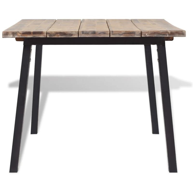 Spisebord Massivt Akacietræ 170 X 90 Cm - Brun - Spisebord og køkkenbord