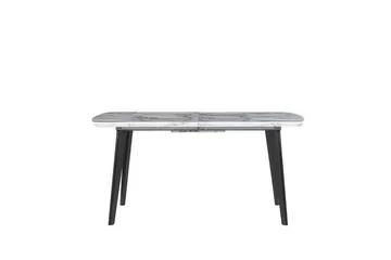 Spisebord sammenklappeligt 160/200 x 90 cm MOSBY - Hvid - Møbler - Borde - Spisebord og køkkenbord