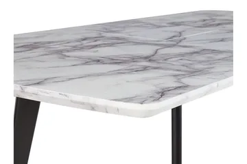 Spisebord sammenklappeligt 160/200 x 90 cm MOSBY - Hvid - Møbler - Borde - Spisebord og køkkenbord