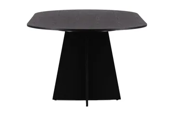 Spisebord Venture Home Bootcut spisebord 230x115x75 cm ovalt Black - Møbler - Borde - Spisebord og køkkenbord