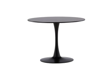 Spisebord Venture Home Glade spisebord 100x74 cm rundt Black - Møbler - Borde - Spisebord og køkkenbord
