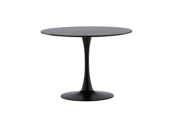 Spisebord Venture Home Glade spisebord 100x74 cm rundt Black - Møbler - Borde - Spisebord og køkkenbord