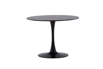 Spisebord Venture Home Glade spisebord 100x74 cm rundt Black - Møbler - Borde - Spisebord og køkkenbord