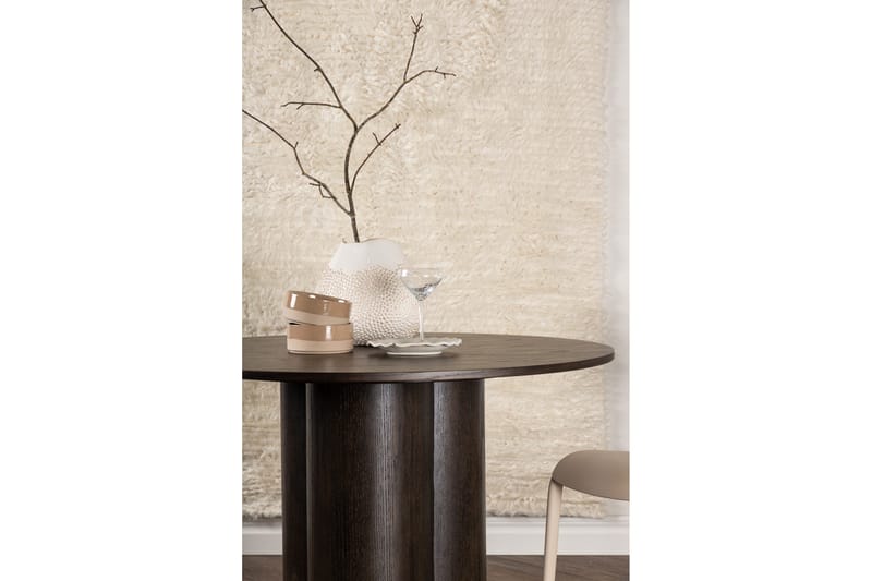 Spisebord Venture Home Olivia Spisebord 110 cm Rundt Brown 110 cm - Møbler - Borde - Sofabord