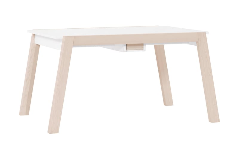 Spot Sammenfoldelig Spisebord Træ/Natur/Hvid - VOX - Spisebord og køkkenbord - Semmenfoldeligt bord
