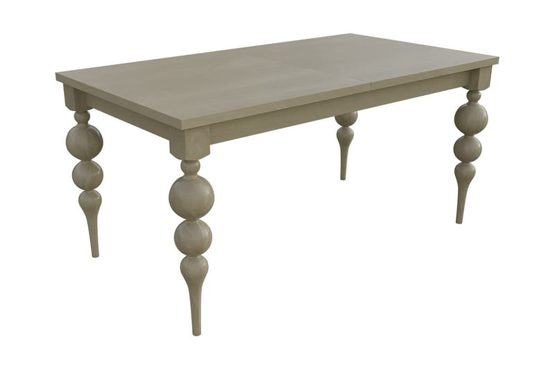 Tabell Udvideligt spisebord 160 cm - Træ / natur - Spisebord og køkkenbord