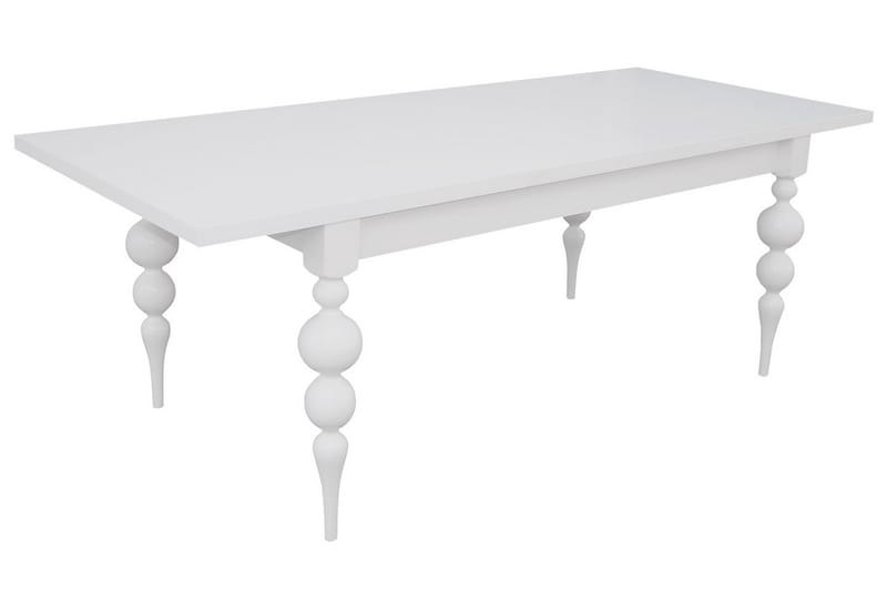 Tabell Udvideligt spisebord 160 cm - Træ / natur - Møbler - Borde - Spisebord og køkkenbord