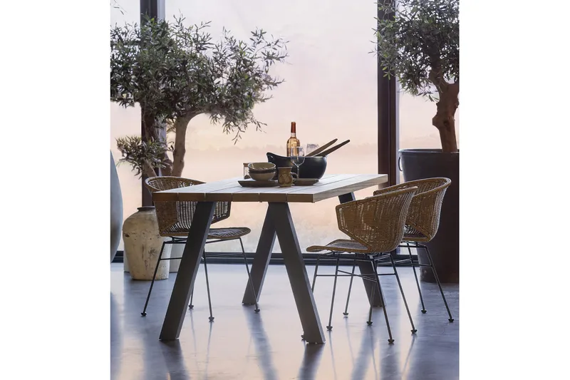 Tablo Spisebord 210 cm - Natur - Møbler - Borde - Spisebord og køkkenbord