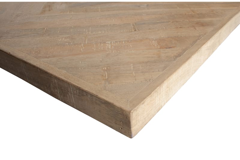 Tablo Spisebord U-formede ben 200 cm - Blonder / Natur / Sort - Spisebord og køkkenbord