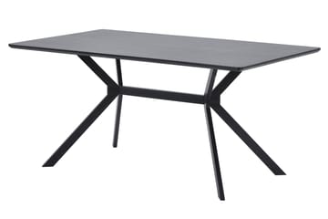 Tero Spisebord 160 cm - Sort - Møbler - Borde - Spisebord og køkkenbord