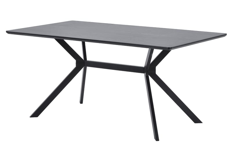 Tero Spisebord 160 cm - Sort - Møbler - Borde - Spisebord og køkkenbord