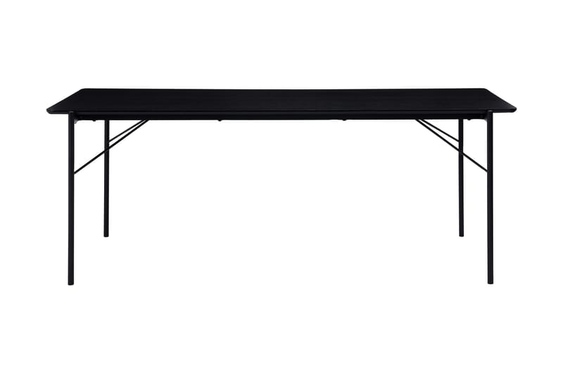 Thars Spisebord 200 cm - Sort - Møbler - Borde - Spisebord og køkkenbord