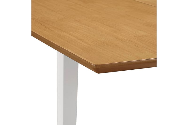 Udvideligt Spisebord (80-120) X 80 X 74 Cm Mdf Hvid - Hvid - Spisebord og køkkenbord