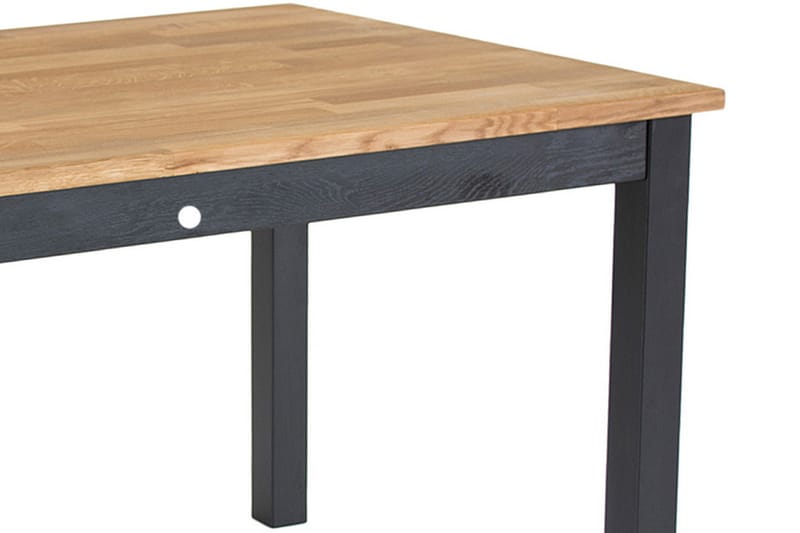 Vaticana Spisebord 140 cm - Træ/Sort - Spisebord og køkkenbord