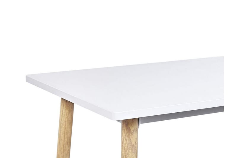 Vechas Spisebord 90 cm - Hvid/Lyst Træ - Spisebord og køkkenbord