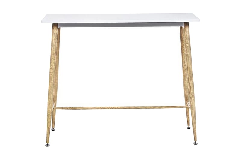 Vechas Spisebord 90 cm - Hvid/Lyst Træ - Spisebord og køkkenbord