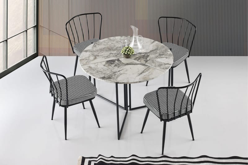 Vellavie Spisebord 100x72x100 cm - Grøn - Spisebord og køkkenbord