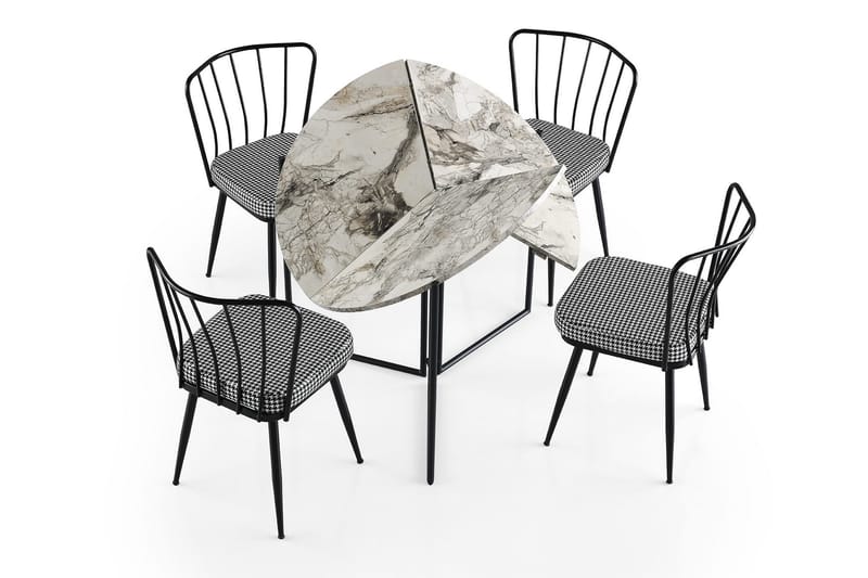 Vellavie Spisebord 100x72x100 cm - Grøn - Spisebord og køkkenbord