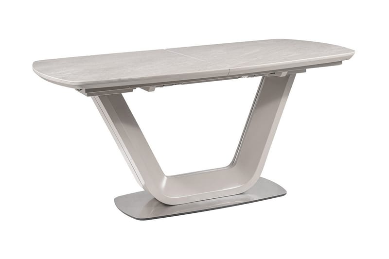 Ventera Udvideligt Spisebord 160 cm - Keramik/Grå - Møbler - Borde - Spisebord og køkkenbord