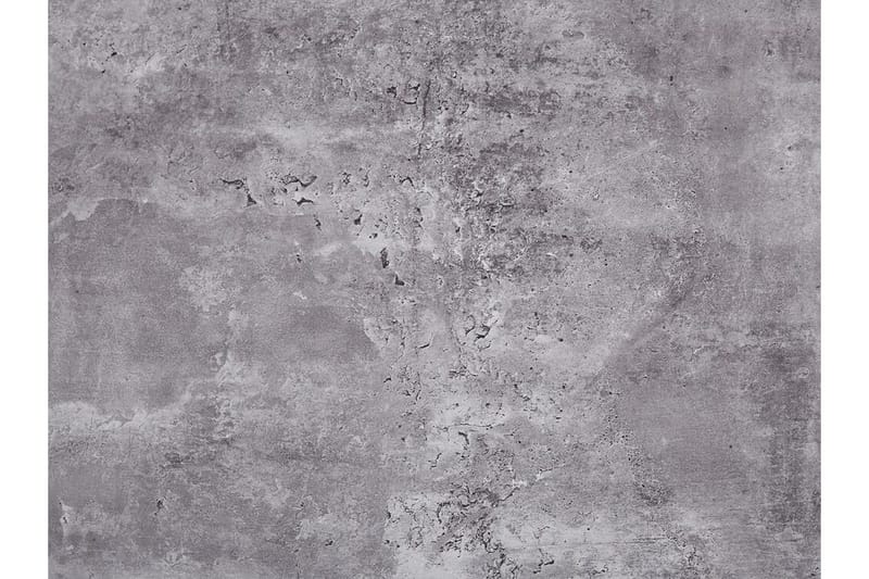 Verd Rektangulært Spisebord 160 cm i Træ og Metal med Betonudseende - Grå - Møbler - Borde - Spisebord og køkkenbord