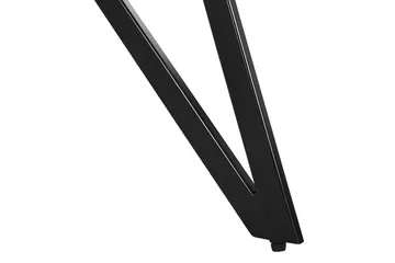 Verd Rektangulært Spisebord 160 cm i Træ og Metal med Betonudseende - Grå - Møbler - Borde - Spisebord og køkkenbord