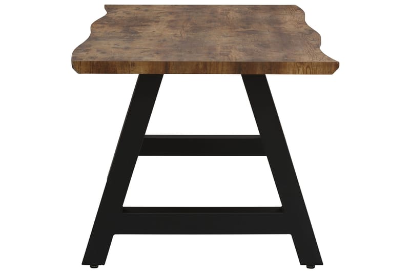 Vesoul Spisebord 160 cm - Sort - Spisebord og køkkenbord