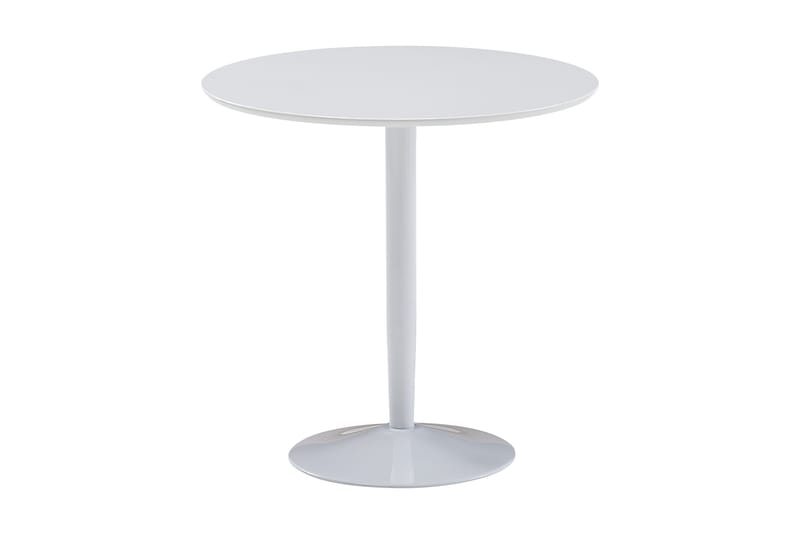 Wilhem Spisebord 75 cm Rund - Hvid - Spisebord og køkkenbord