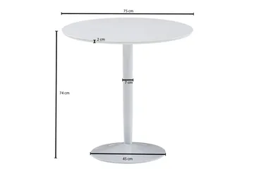 Wilhem Spisebord 75 cm Rund - Møbler - Borde - Spisebord og køkkenbord